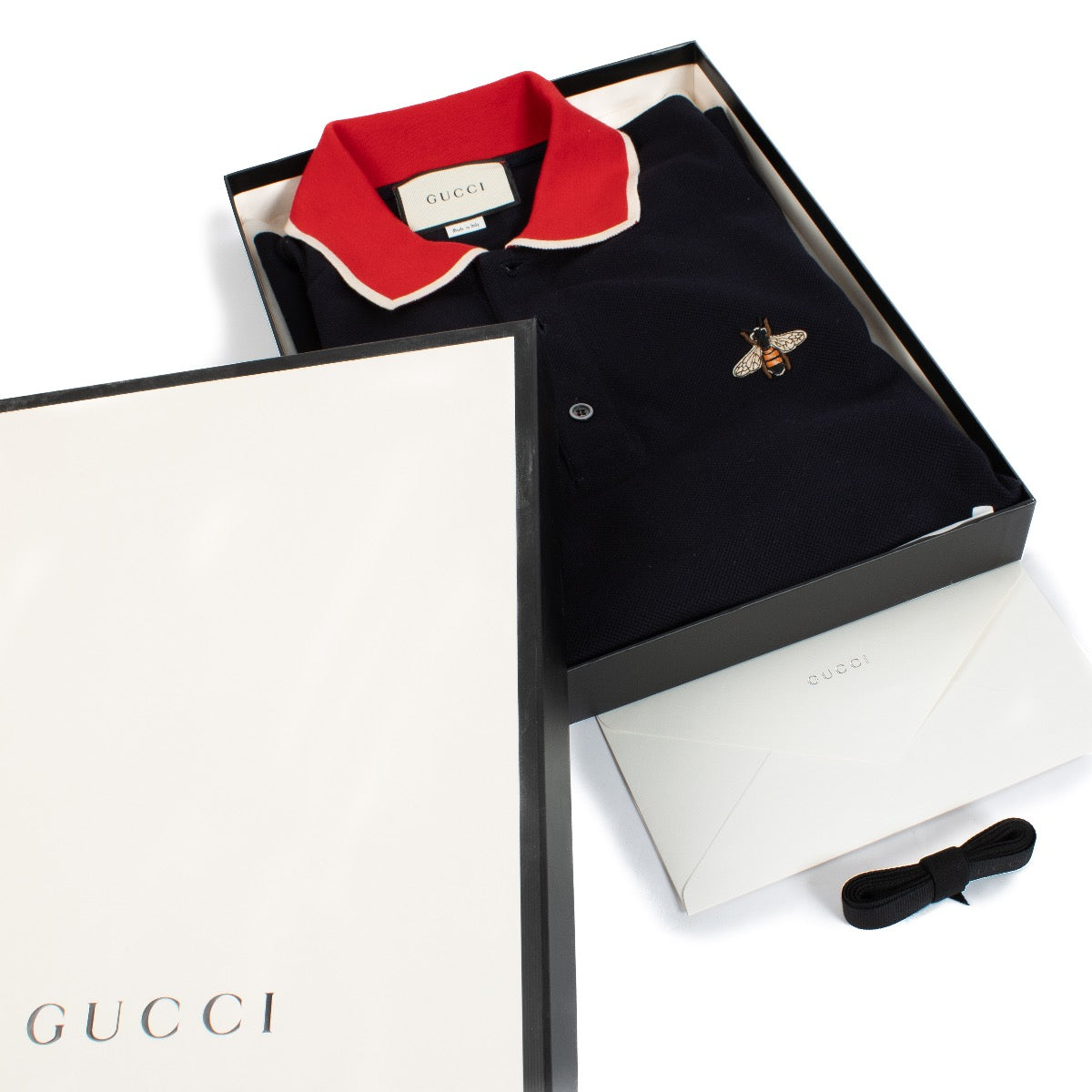 Authentic second hand Gucci Blue Mesh Polo Shirt on Labellov.com