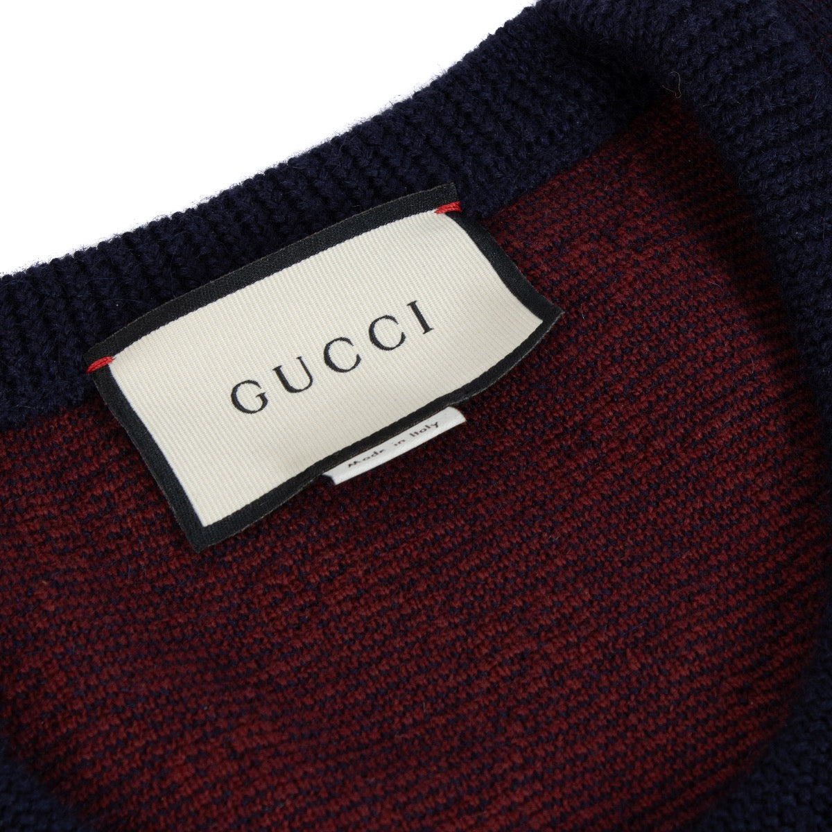 Authentic second hand Gucci Blue GG Jacquard Sweater on Labellov.com