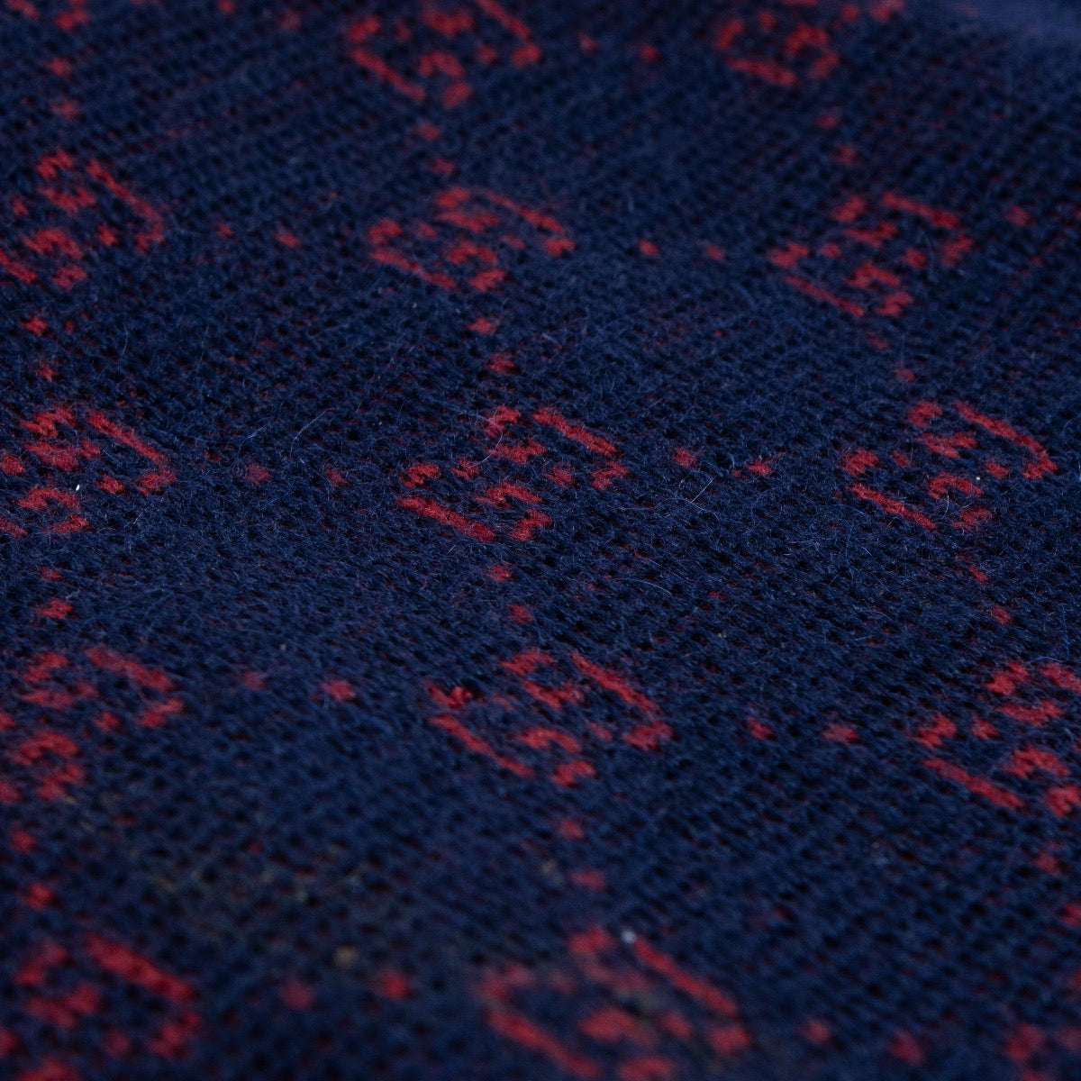 Authentic second hand Gucci Blue GG Jacquard Sweater on Labellov.com