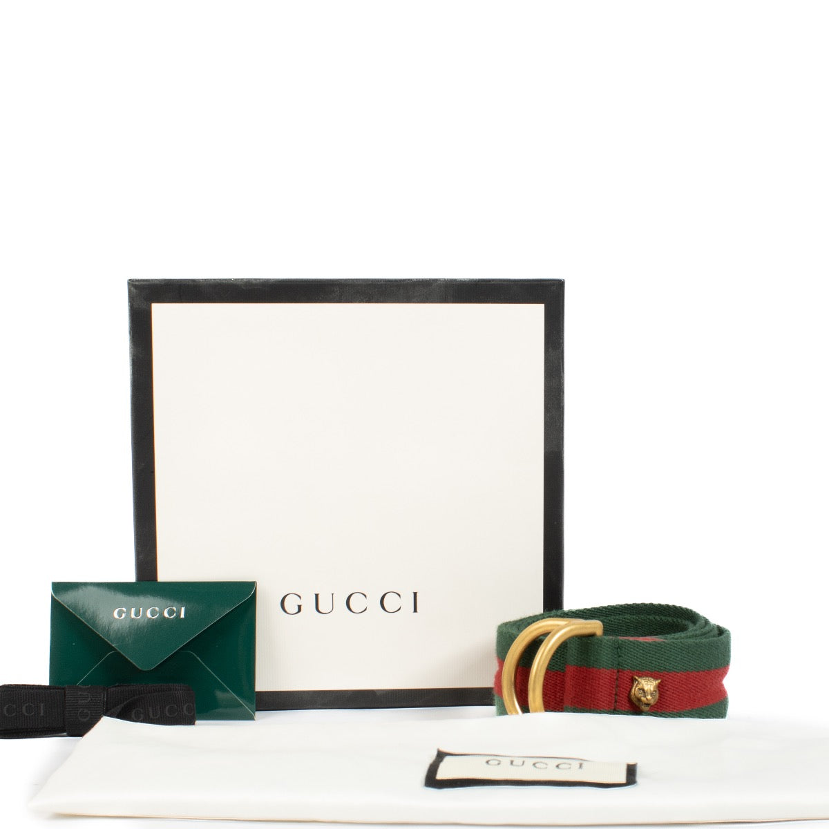 Authentic second hand Gucci Web Belt on Labellov.com