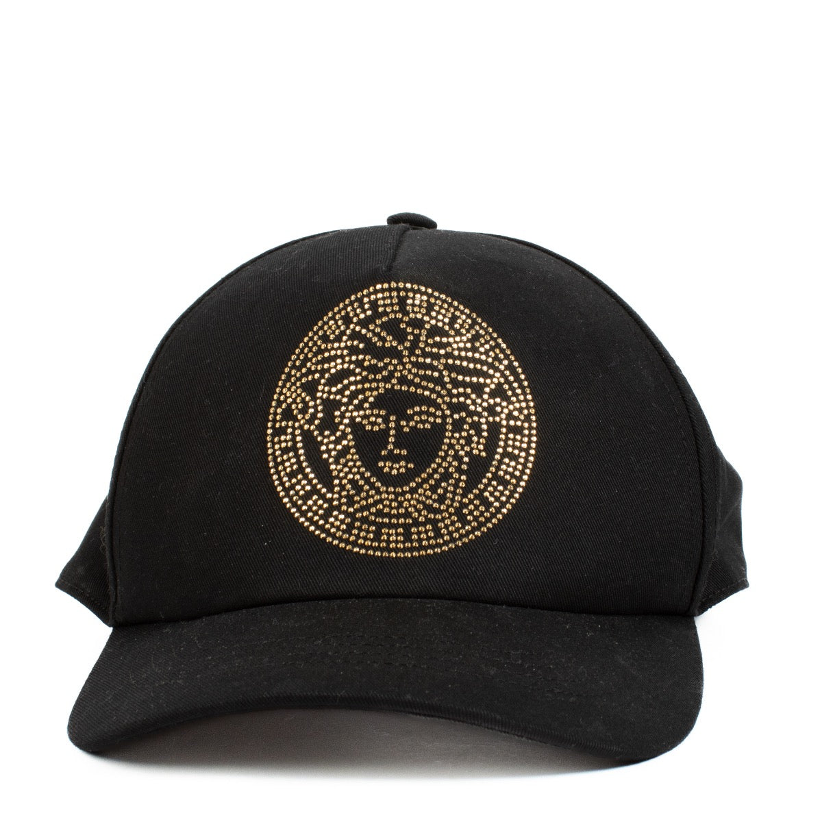 Authentic second hand Versace Black Medusa Stud Cap on Labellov.com