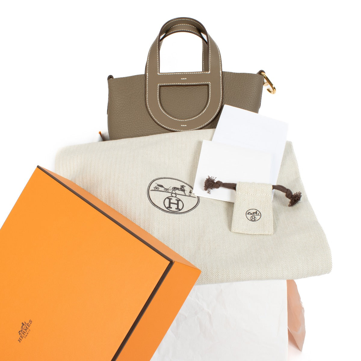 Authentic second hand brand new Hermès In-The-Loop 18 on www.labellov.com