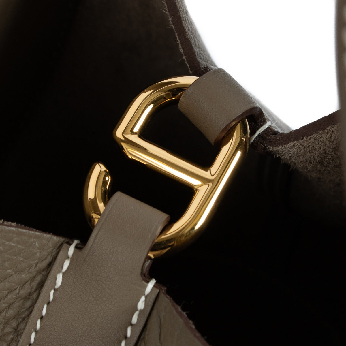 Hermès In-The-Loop 18 Etoupe Clemence/Swift GHW