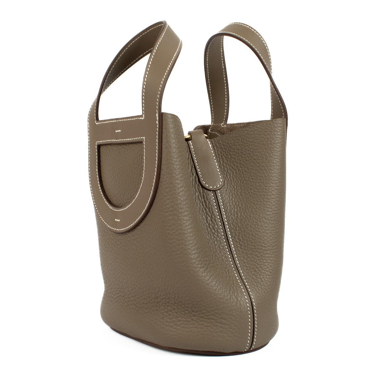Hermès In-The-Loop 18 Etoupe Clemence/Swift GHW