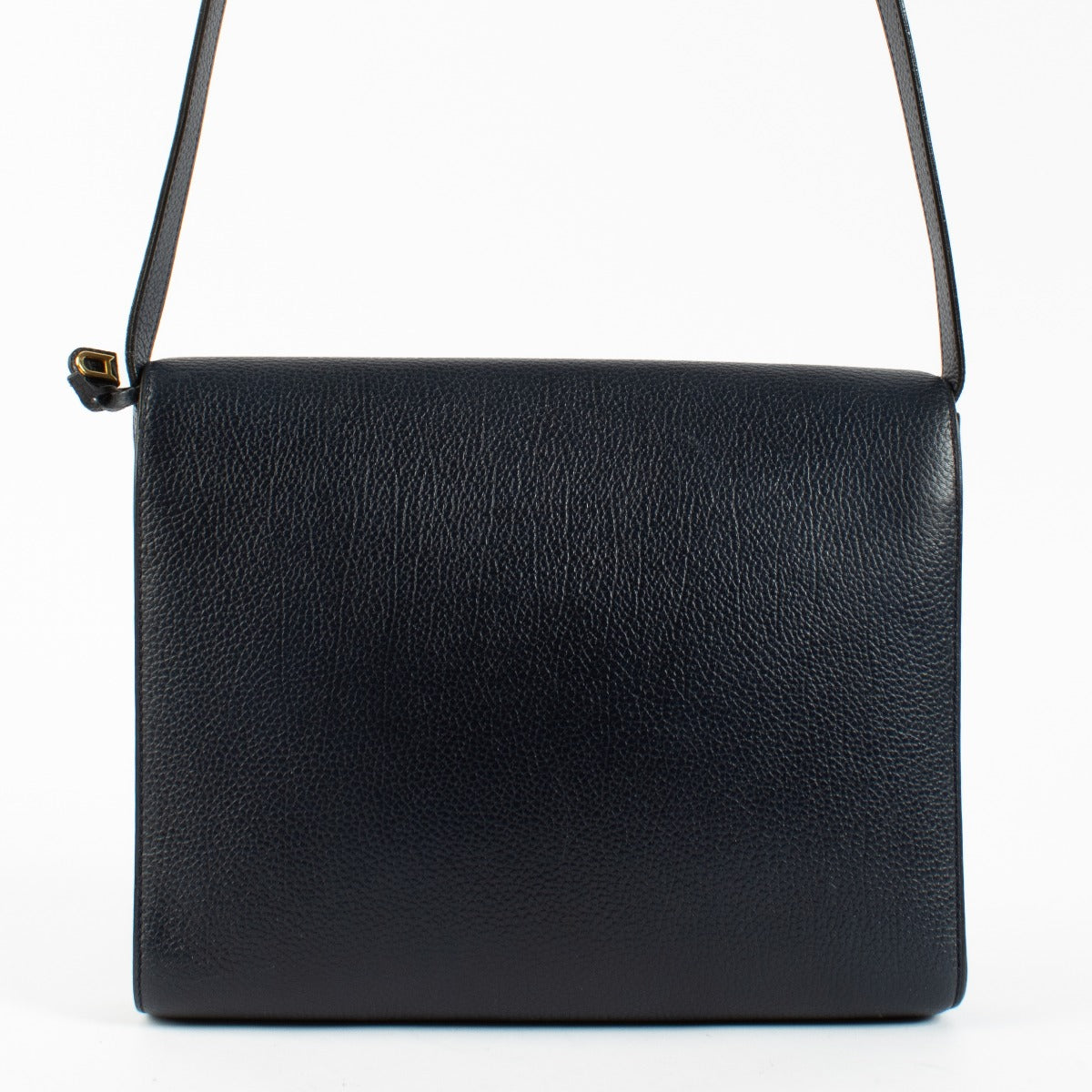 Delvaux blauwleren Romeo tas