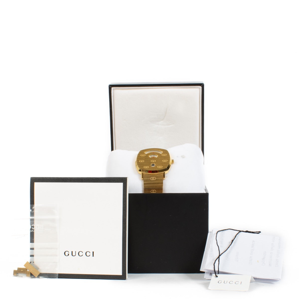 Authentic second hand Gucci Gold Grip Watch on Labellov.com