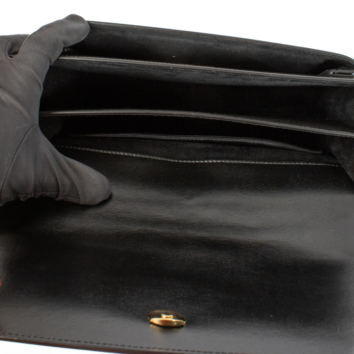 Saint Laurent Black Large Sunset Bag