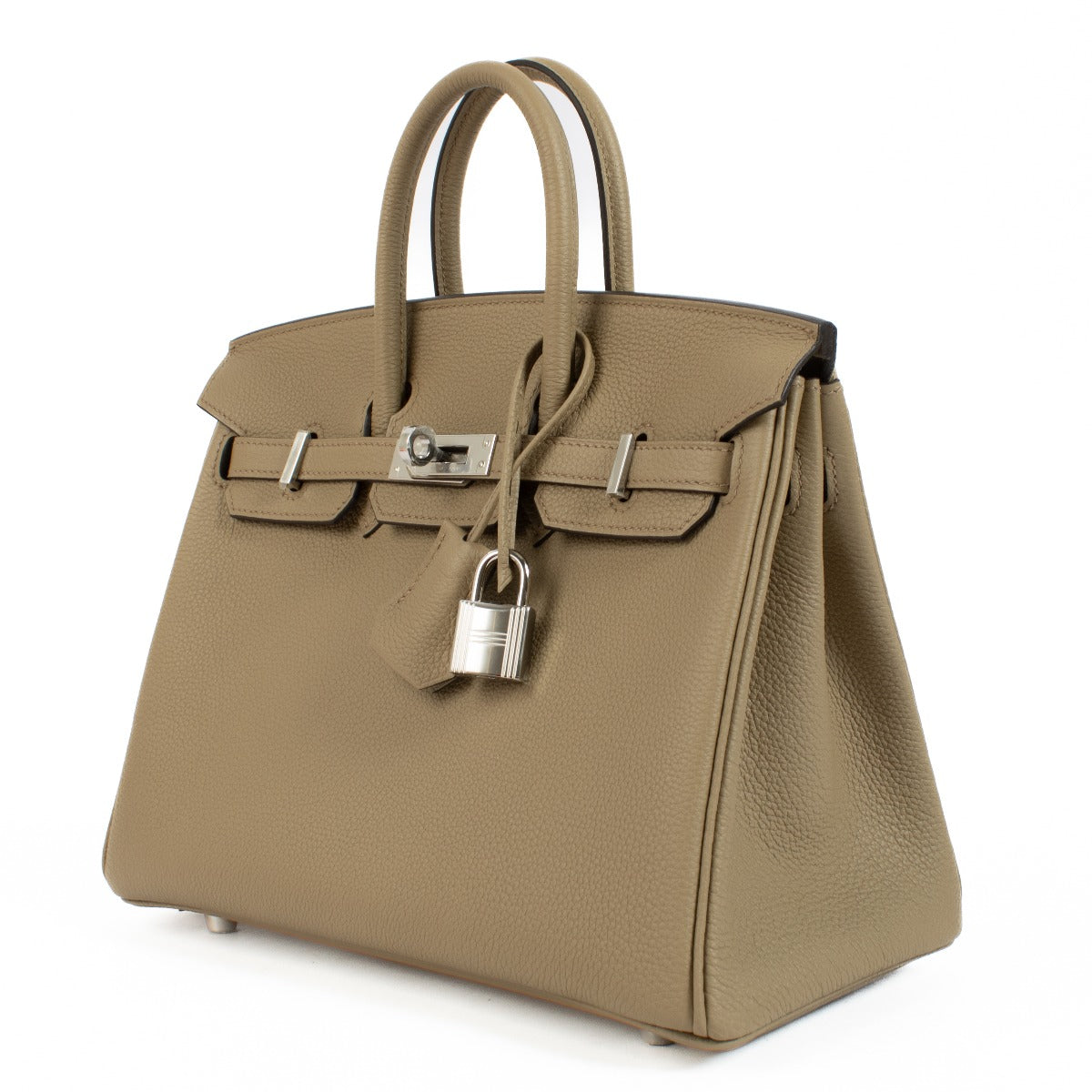 Hermès Birkin 25 Beige Marfa Togo PHW
