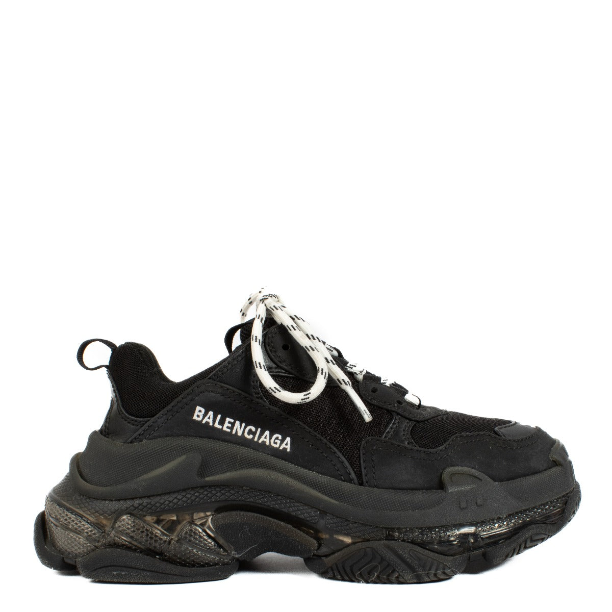 Shop 100% authentic secondhand Balenciaga Black Triple S Sneakers - Size 36 on labellov.com