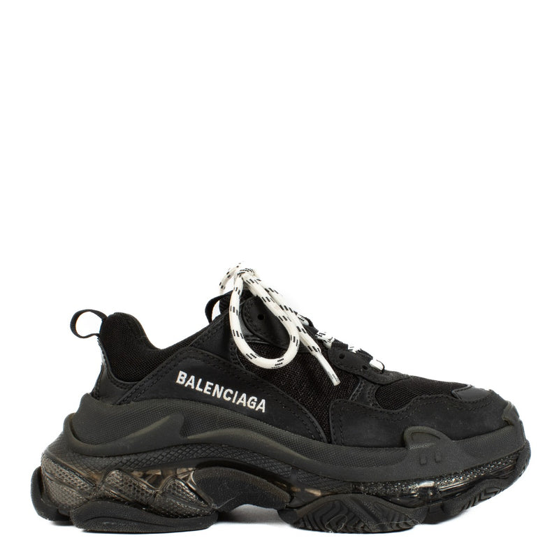 Shop 100% authentic secondhand Balenciaga Black Triple S Sneakers - Size 36 on labellov.com
