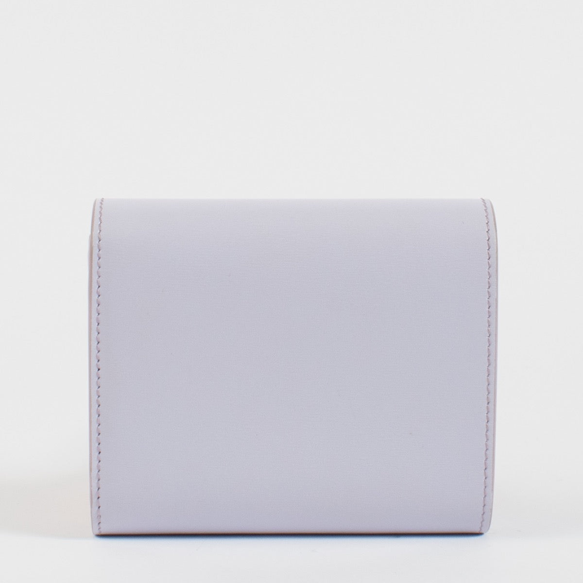 Shop safe online at Labellov in Antwerp, Brussels and Knokke this 100% authentic second hand Celine Pastel Mauve Small Flap Triomphe Wallet.