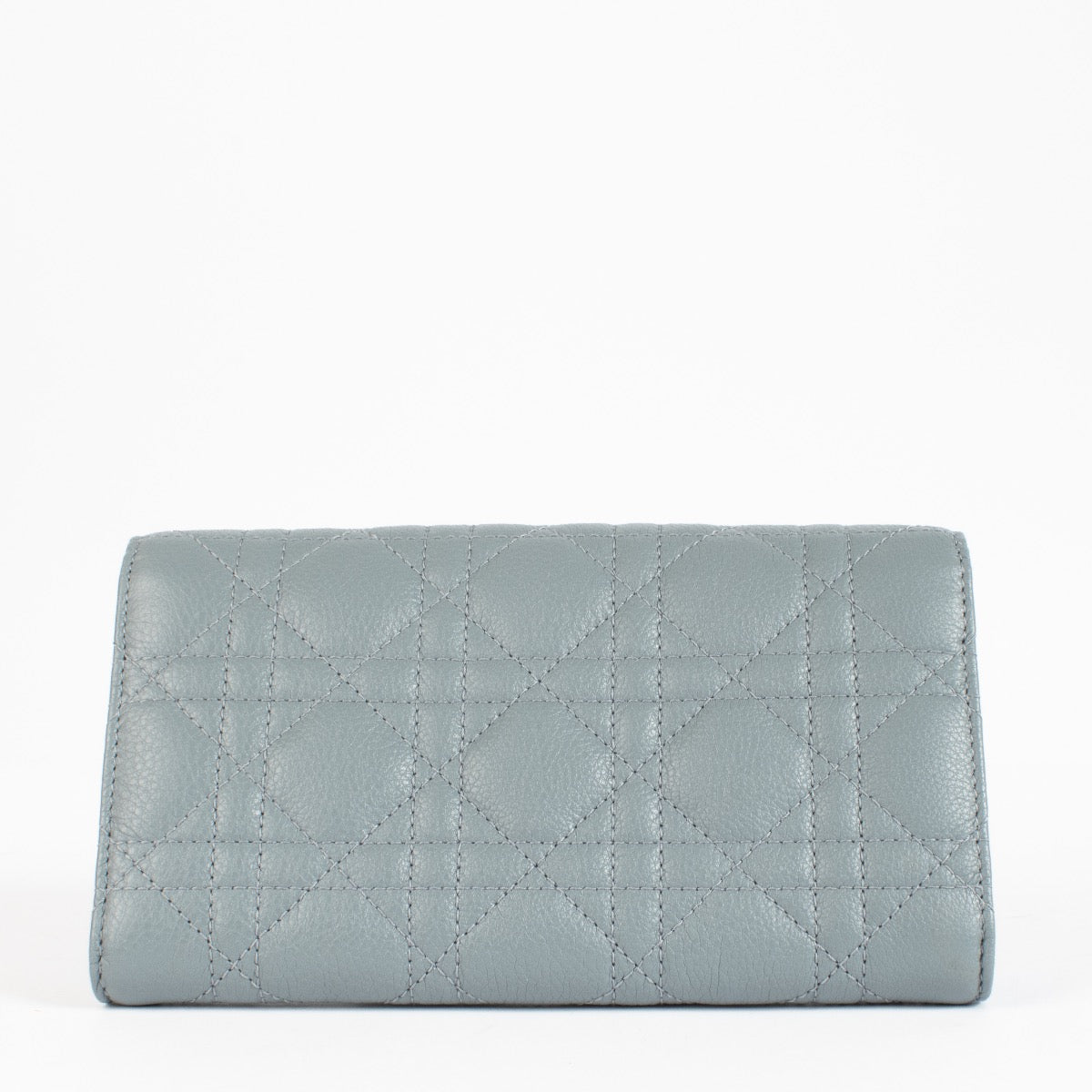 Christian Dior Cloudy Blue Caro Long Wallet