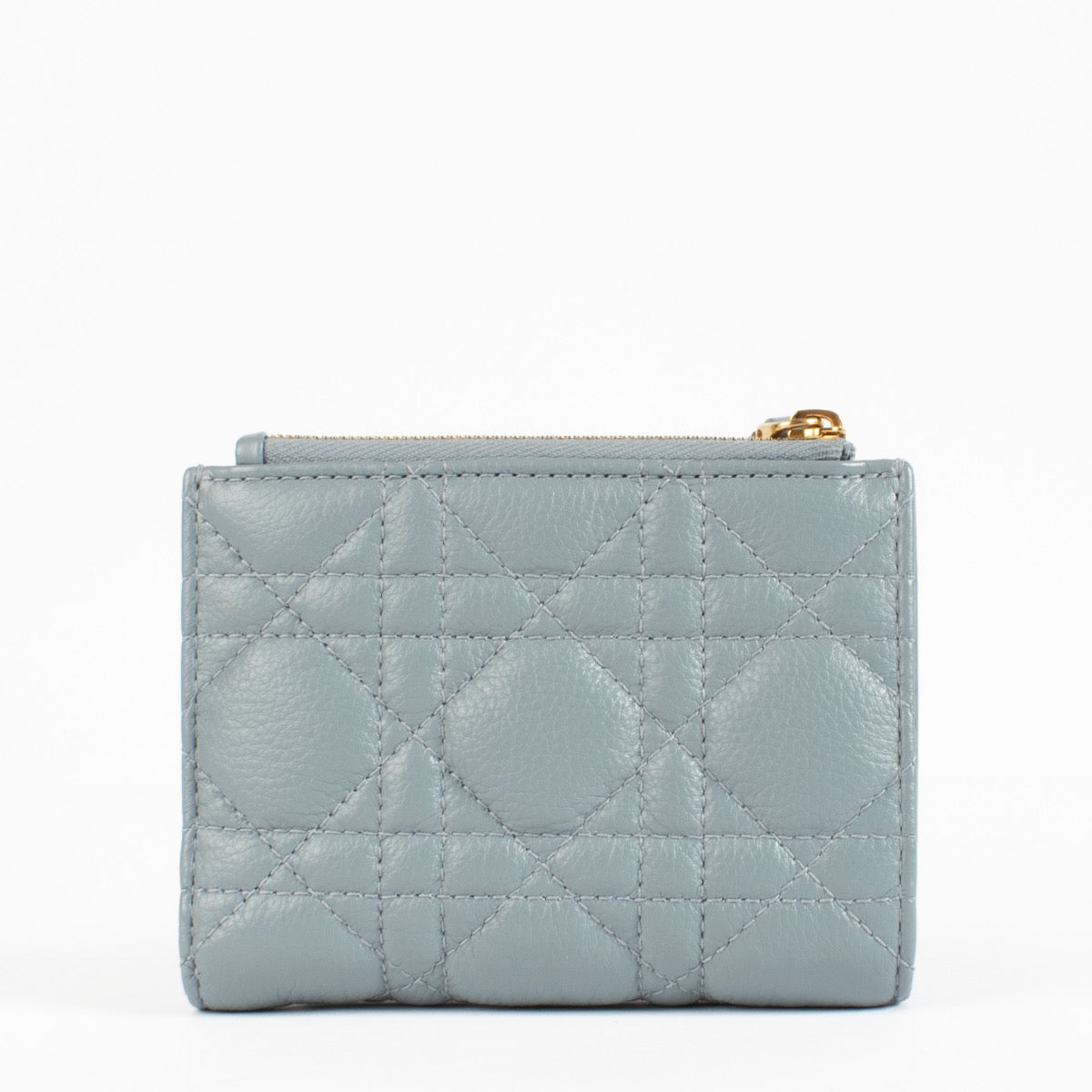 Christian Dior Cloudy Blue Dahlia Wallet