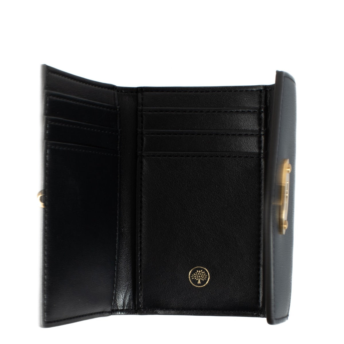 Shop safe online at Labellov in Antwerp, Brussels and Knokke this 100% authentic second hand Mulberry Blue Darley Folded Multi-Card Wallet. Veilig online tweedehands authentiek Mulberry portefeuille kopen bij Labellov.