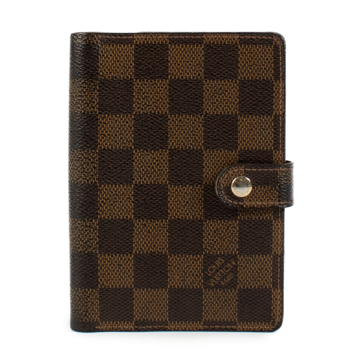Shop 100% authentic secondhand Louis Vuitton Damier Ebene Small Ring Agenda Cover on Labellov.com