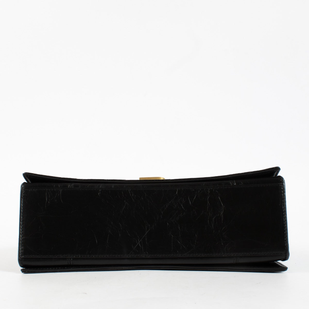 Authentic Second Hand Balenciaga Black Quilted Leather Medium Crush Bag on Labellov.com