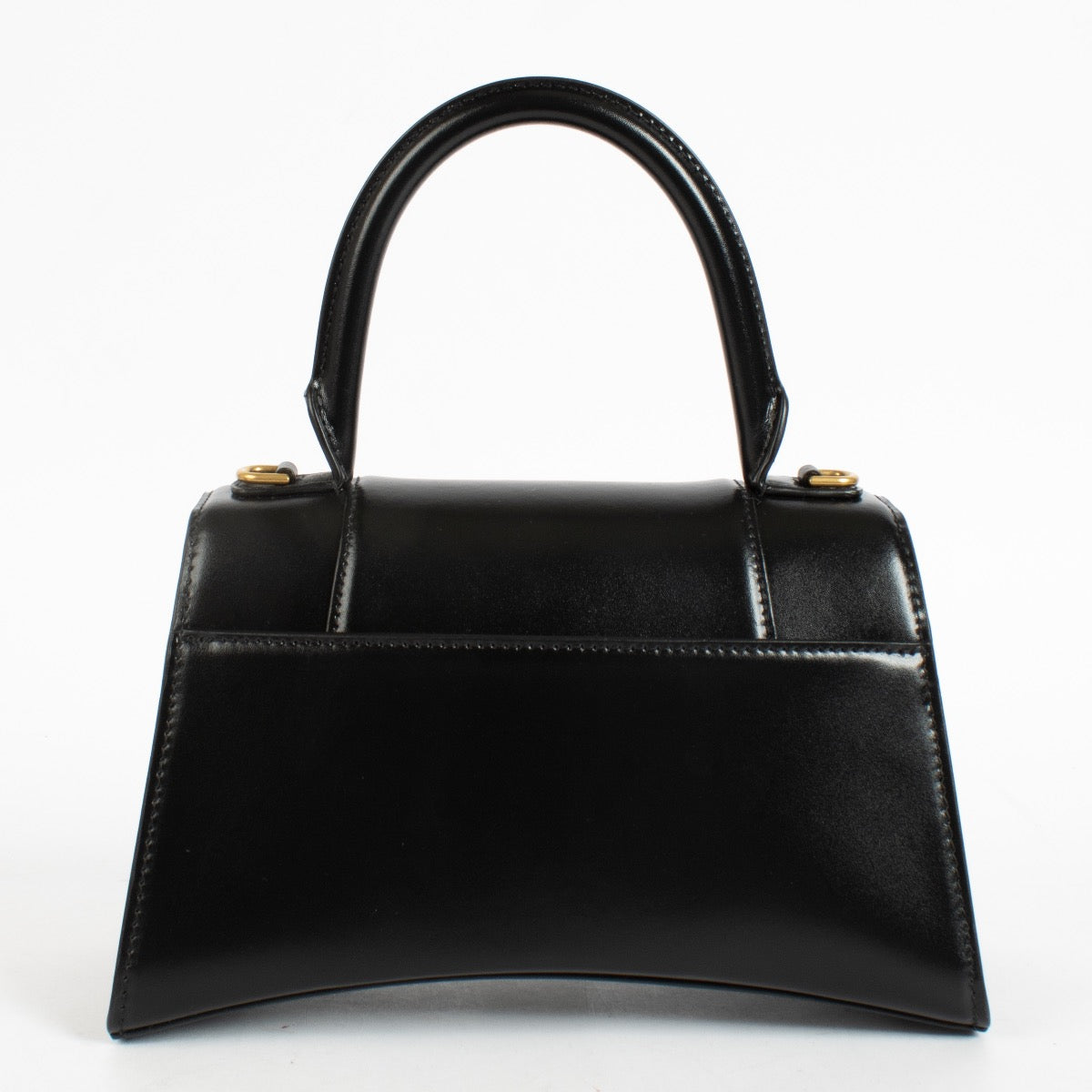 Shop the authentic Balenciaga Black Hourglass Small Bag second hand on Labellov.com.