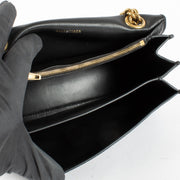 Authentic Second Hand Balenciaga Black Leather Crush Small Chain Bag on Labellov.com