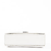 Authentic pre-loved Balenciaga White Crushed Calfskin Small Crossbody Bag on Labellov.com