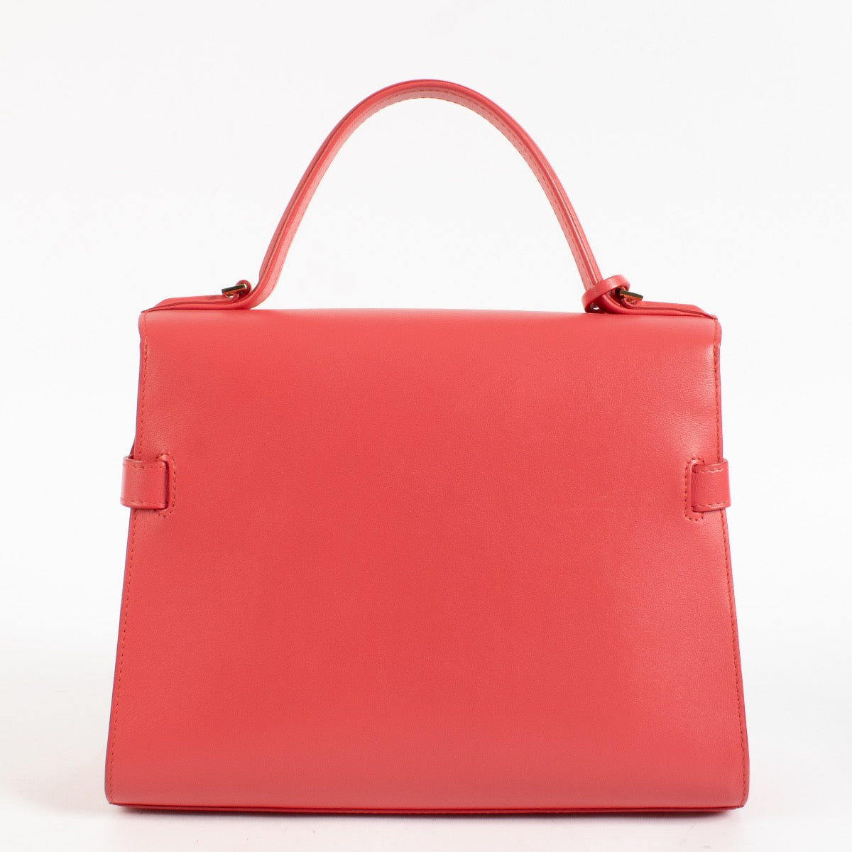 Authentic Preloved Delvaux Rose Candy Calf Souple Tempête MM on Labellov.com