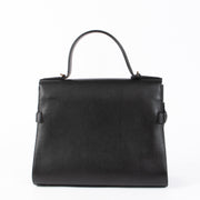 Authentic pre-loved Delvaux Black Calf Souple GM Tempête Top Handle Bag on Labellov.com