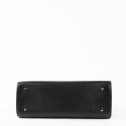 Authentic pre-loved Delvaux Black Calf Souple GM Tempête Top Handle Bag on Labellov.com