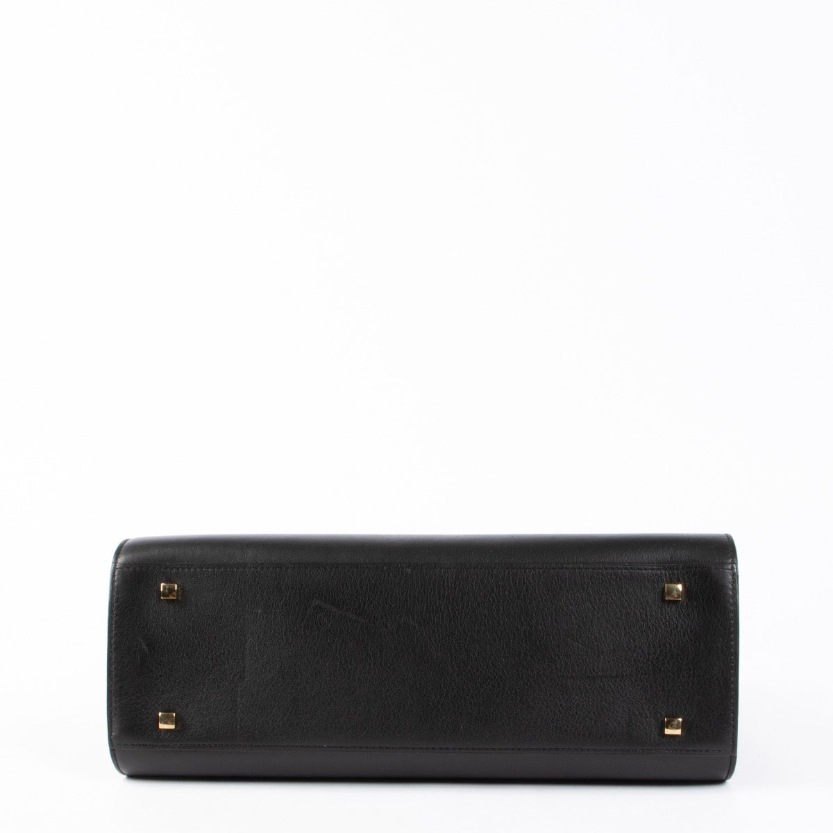 Authentic pre-loved Delvaux Black Calf Souple GM Tempête Top Handle Bag on Labellov.com