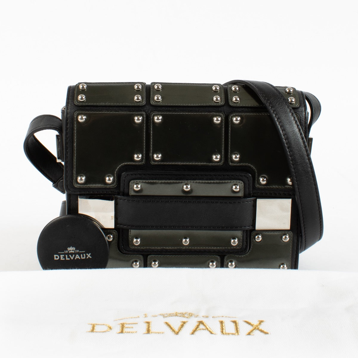 Authentic Preloved Delvaux Iron Shield Madame Mini Bag on Labellov.com