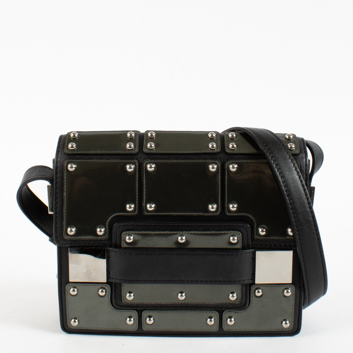 Authentic Preloved Delvaux Iron Shield Madame Mini Bag on Labellov.com