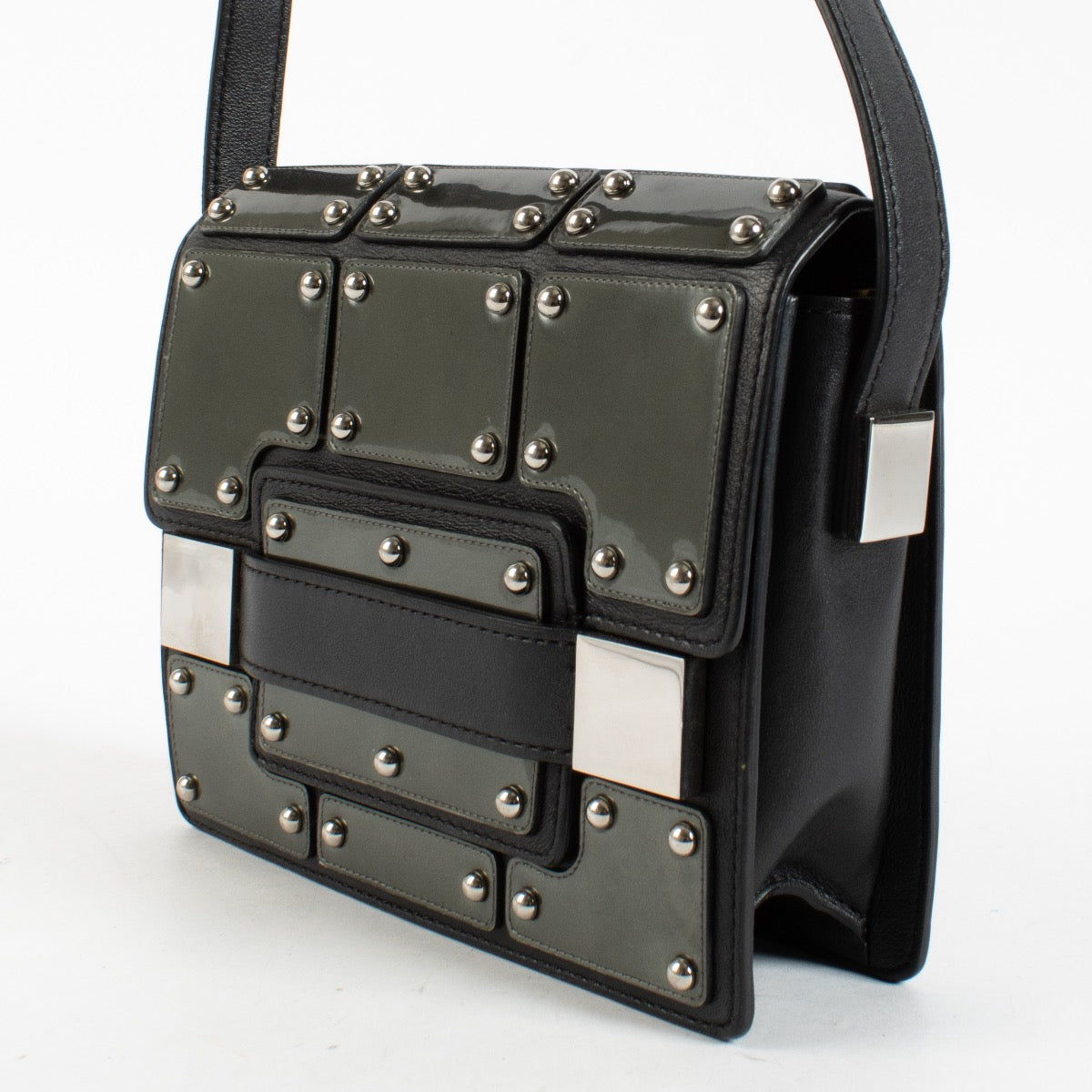 Authentic Preloved Delvaux Iron Shield Madame Mini Bag on Labellov.com