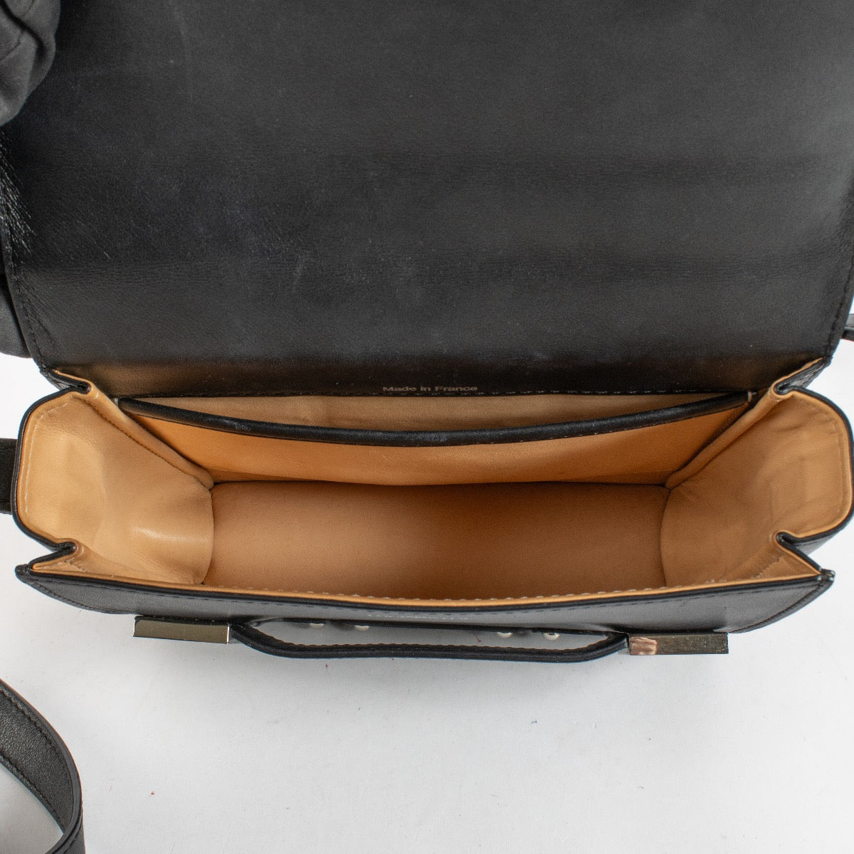 Authentic Preloved Delvaux Iron Shield Madame Mini Bag on Labellov.com