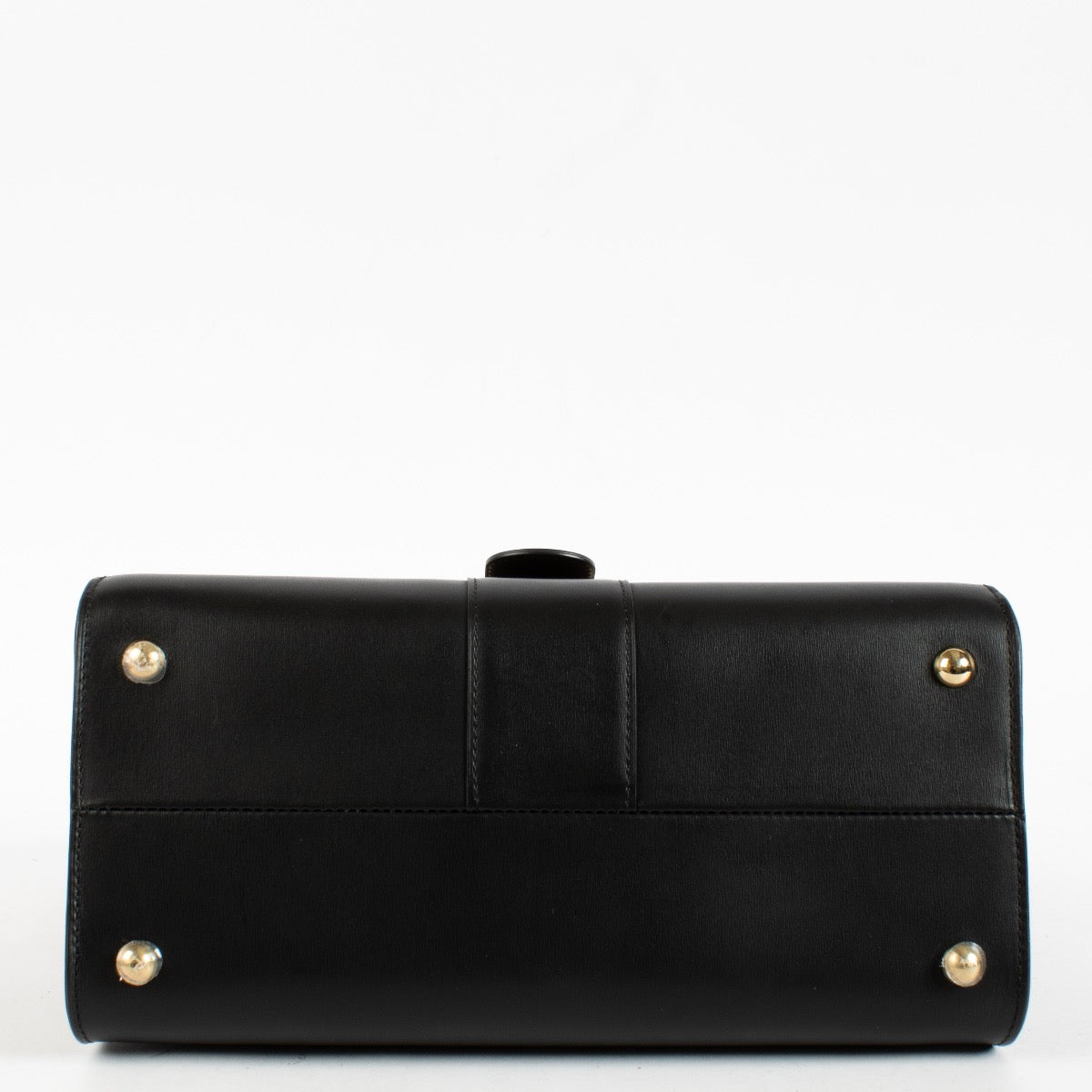 Authentic Preloved Delvaux Black/Lipstic Box Calf Brillant MM Pocket Bag on Labellov.com