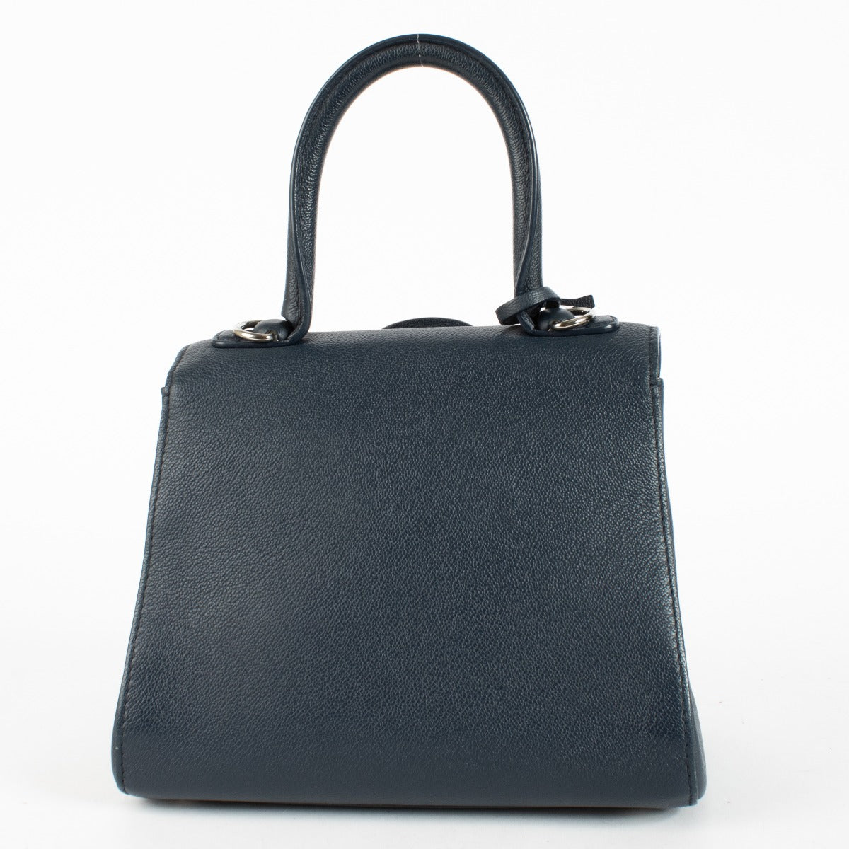 Delvaux Navy Blue Rodeo Calf Brillant Mini Bag at Labellov.com
