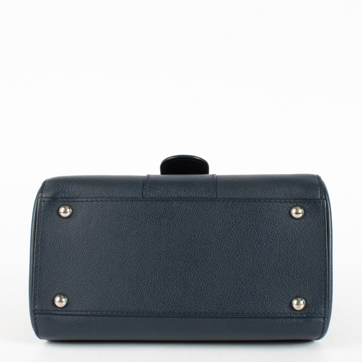 Delvaux Navy Blue Rodeo Calf Brillant Mini Bag at Labellov.com