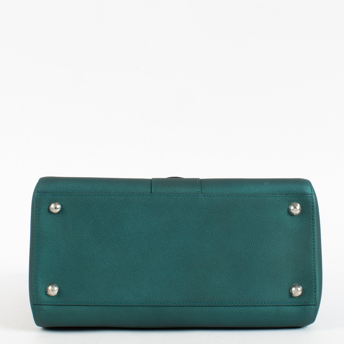 Authentic pre-loved Delvaux Metallic Peacock Rodeo Calf Brillant MM Bag on Labellov.com