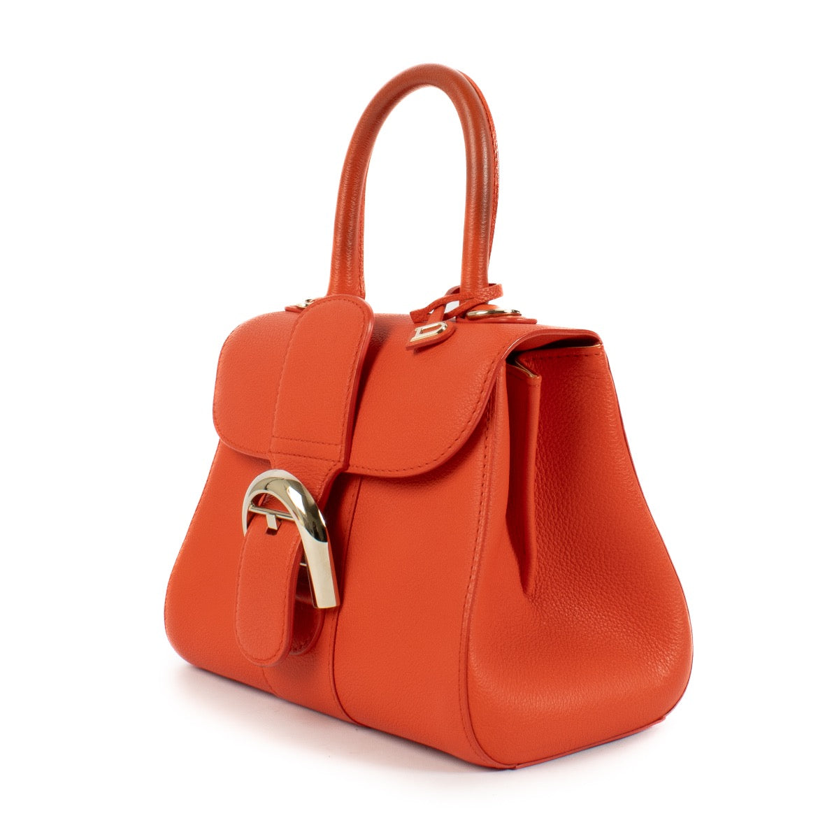 Shop safe online at Labellov in Antwerp, Brussels and Knokke this 100% authentic second hand Delvaux Paprika Sellier Brillant Mini. Veilig online tweedehands authentieke Delvaux Paprika Sellier Brillant Mini handtas kopen bij Labellov.