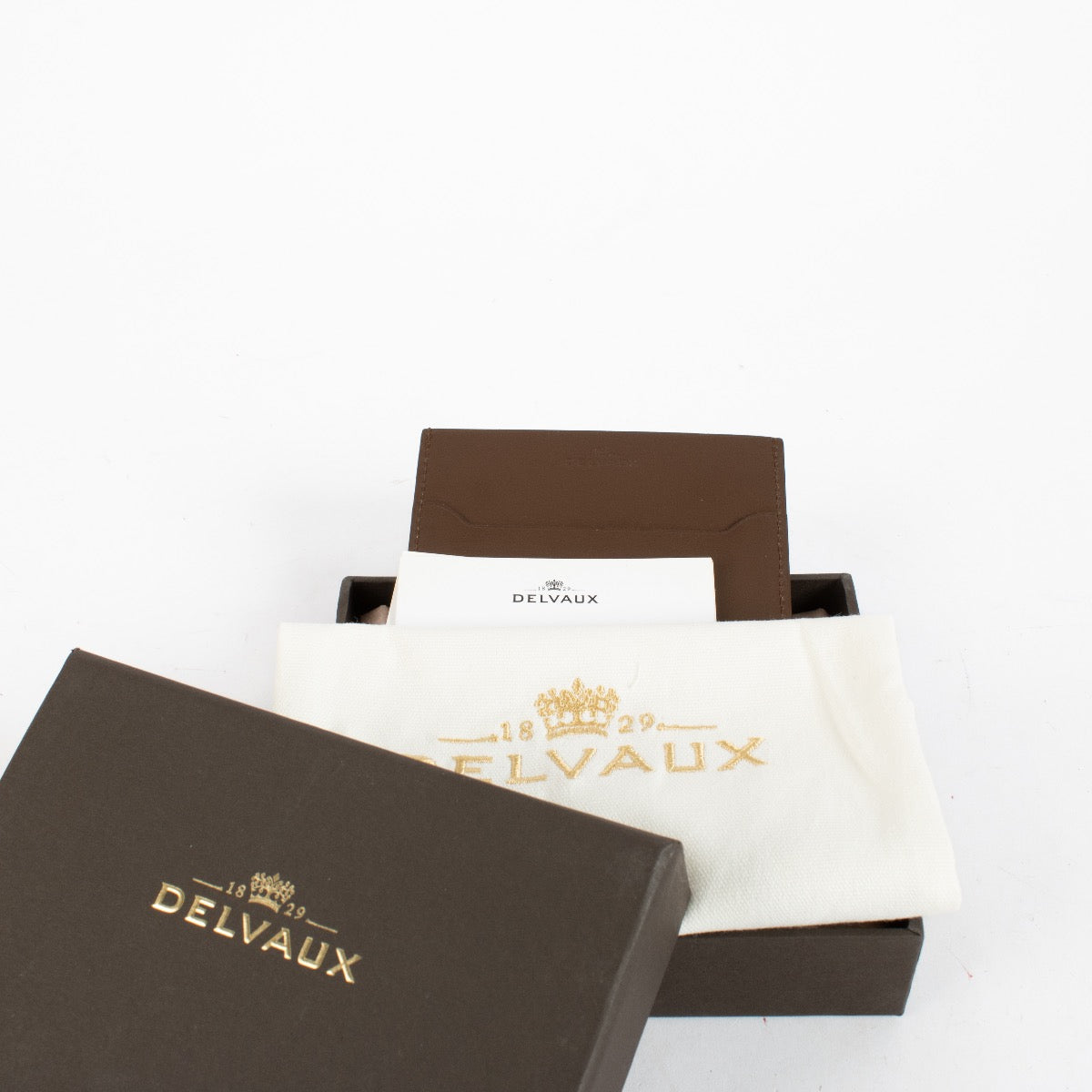 Authentic Second Hand Delvaux Pecari Box Côme Card Holder on Labellov.com
