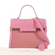 Shop 100% authentic second hand Delvaux Flamingo Toile De Crin Tempête GM on Labellov.com
