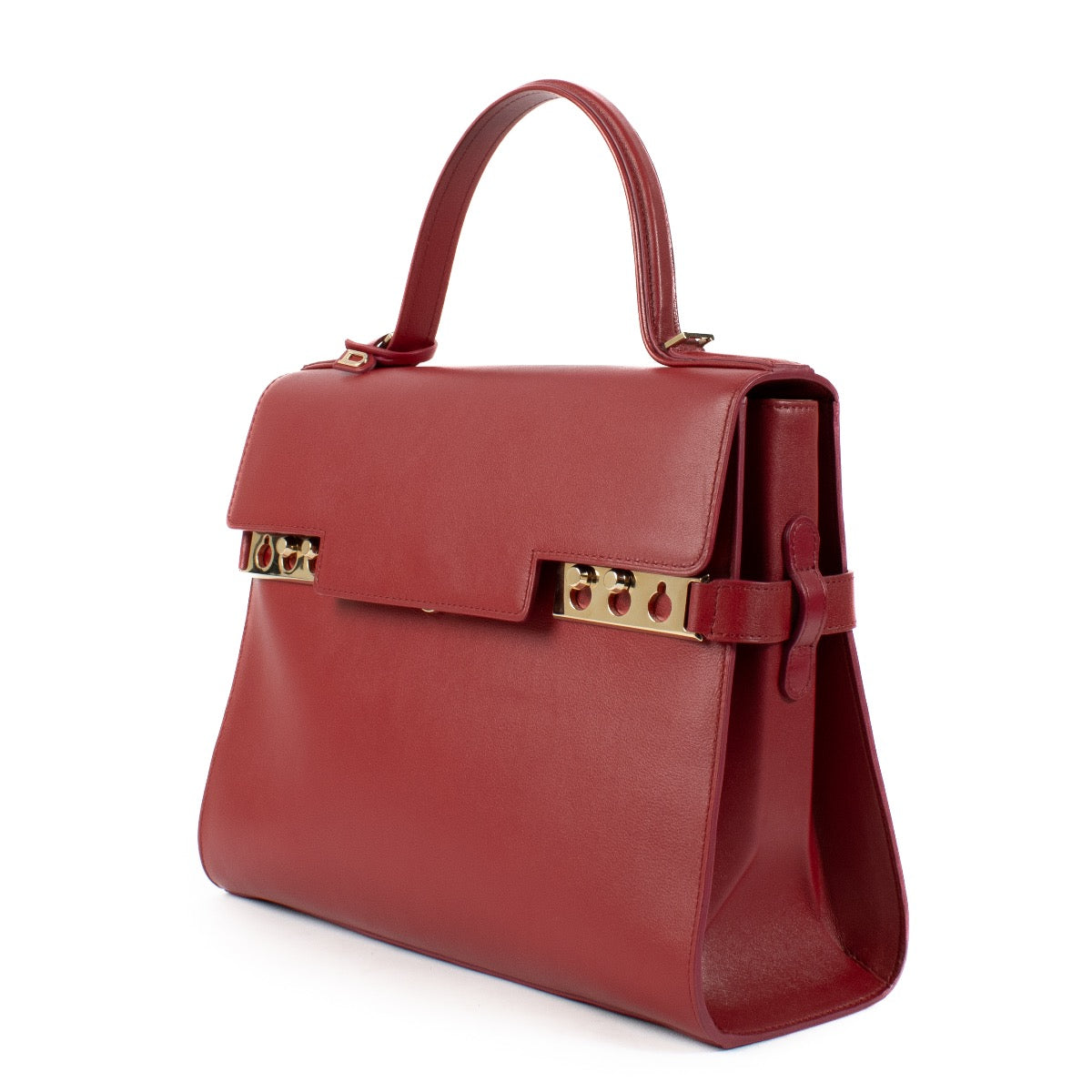 Shop safe online at Labellov in Antwerp, Brussels and Knokke this 100% authentic second hand Delvaux Rouge de Pourpre Calf Souple Tempête GM. Veilig online tweedehands authentieke Delvaux Rouge de Pourpre Calf Souple Tempête GM kopen bij Labellov.