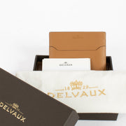 Authentic Second Hand Delvaux Vegetal Sellier Côme Card Holder on Labellov.com