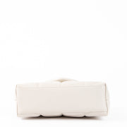 Authentic pre-loved Saint Laurent White Loulou Puffer Crossbody Bag on Labellov.com
