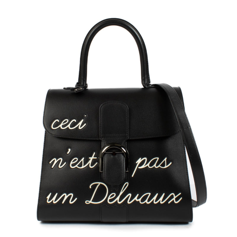 shop 100% authentic second hand Delvaux Black Brillant L'Humour MM on Labellov.com