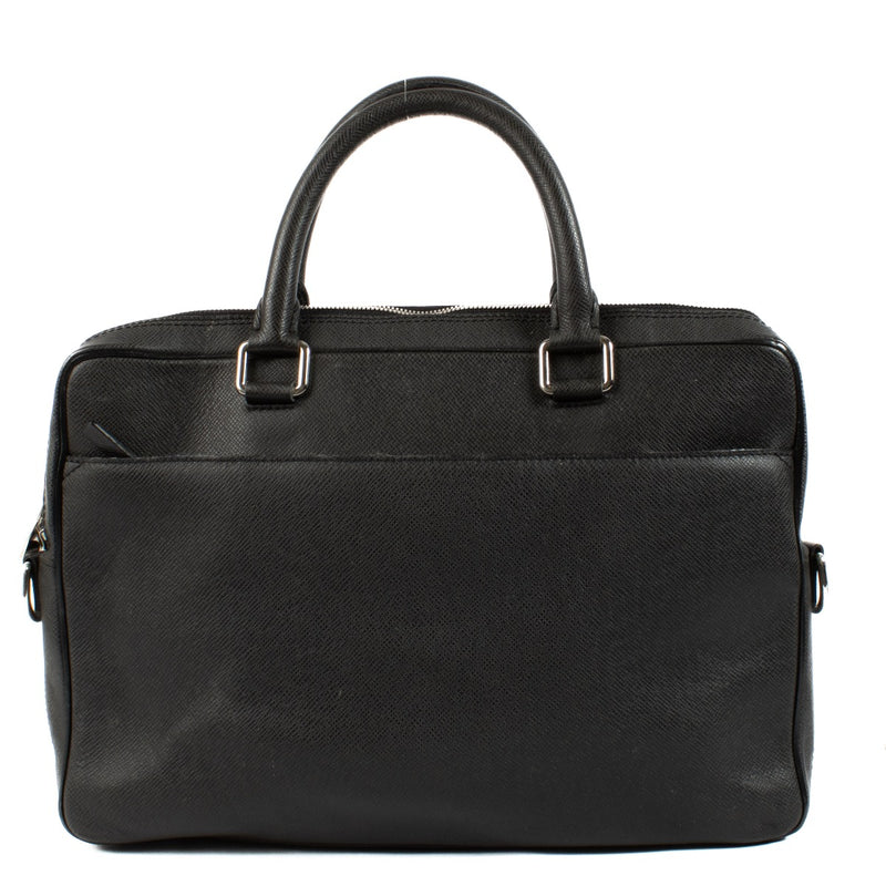 Authentic second hand Louis Vuitton Black Briefcase Top handle on Labellov.com
