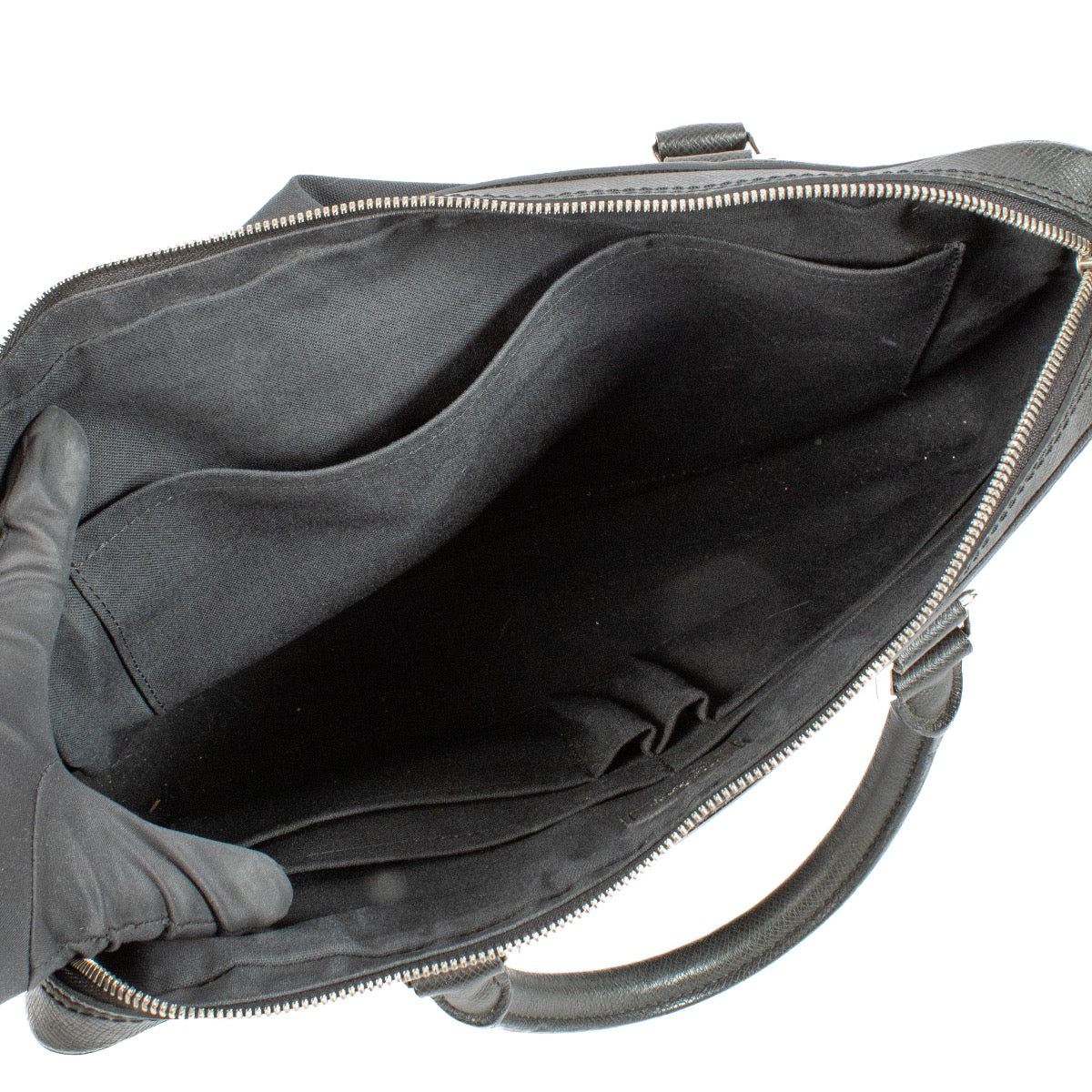 Authentic second hand Louis Vuitton Black Briefcase Top handle on Labellov.com