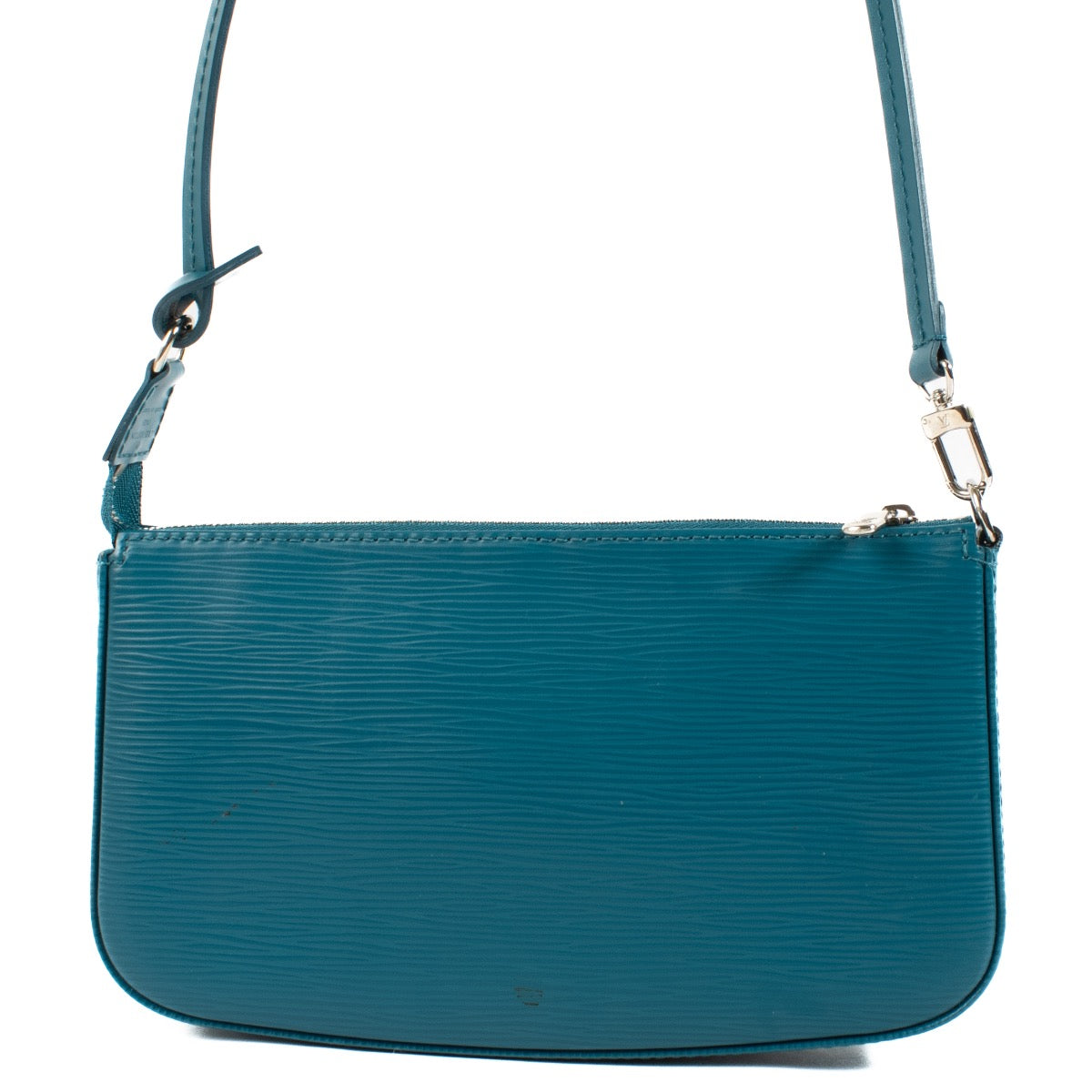 Authentic second hand Louis Vuitton Blue Epi Pochette on Labellov.com