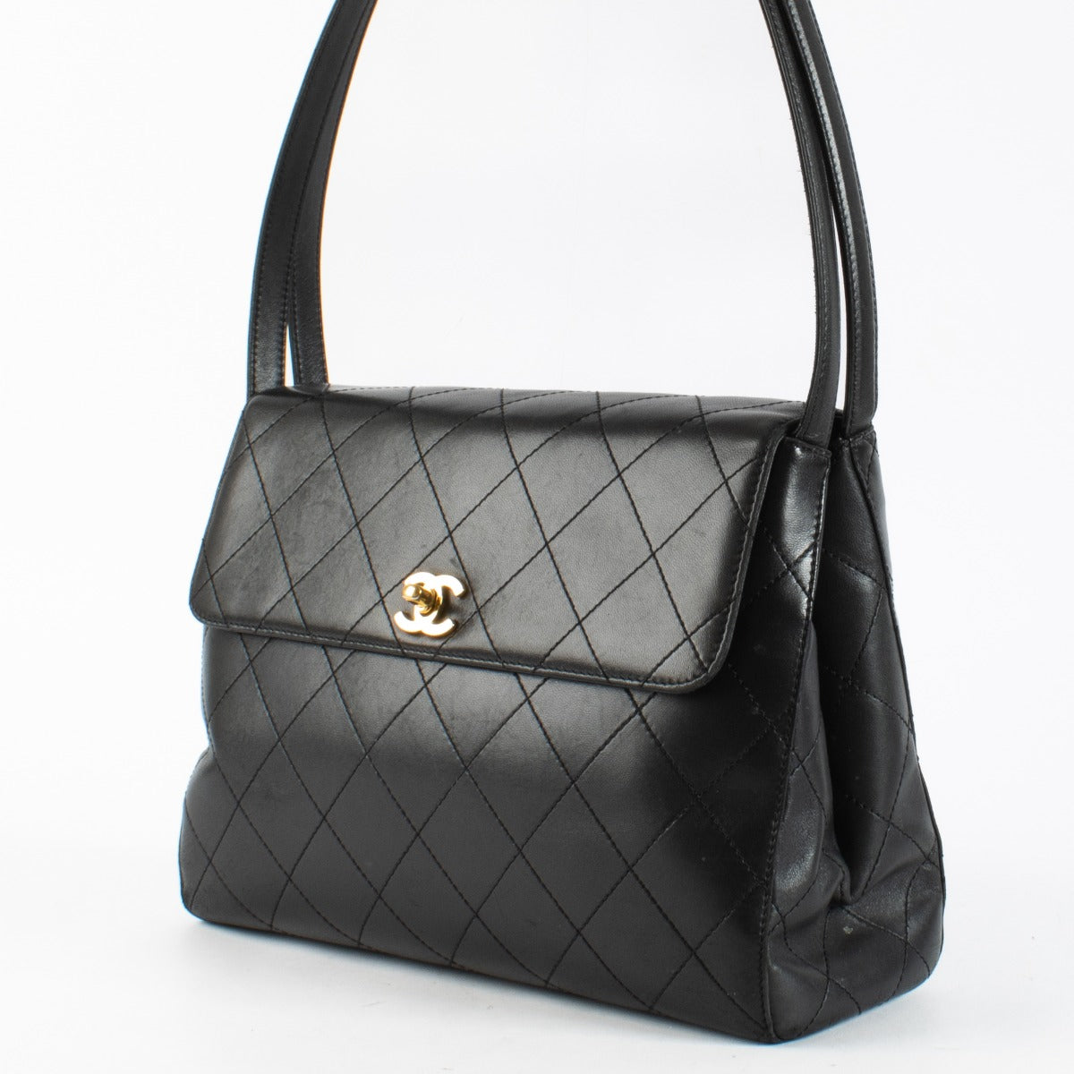 Chanel Black Quilted Flap Shoulder Bag