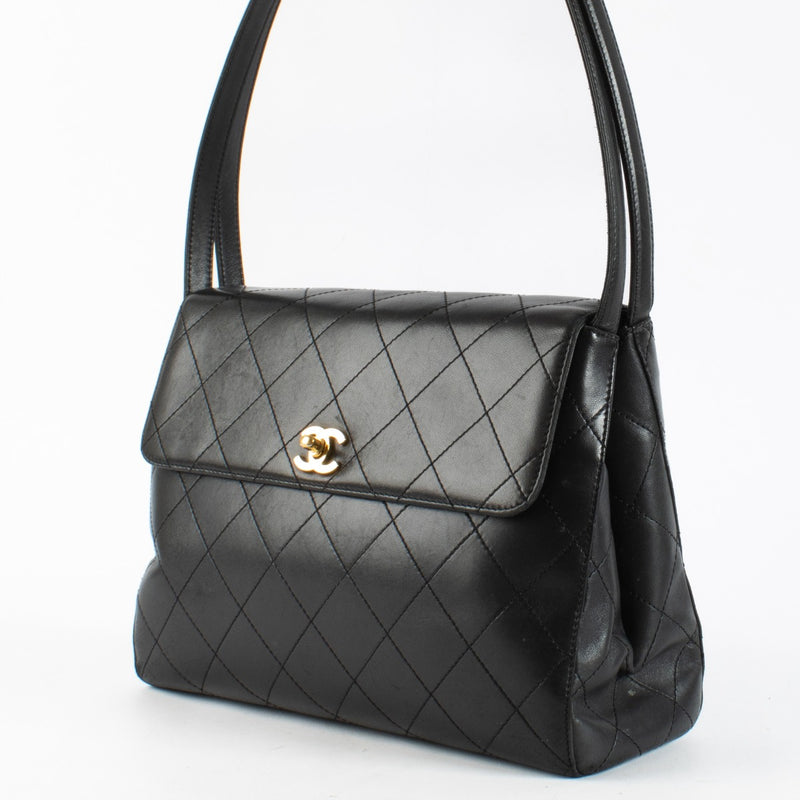 Chanel Black Quilted Flap Shoulder Bag