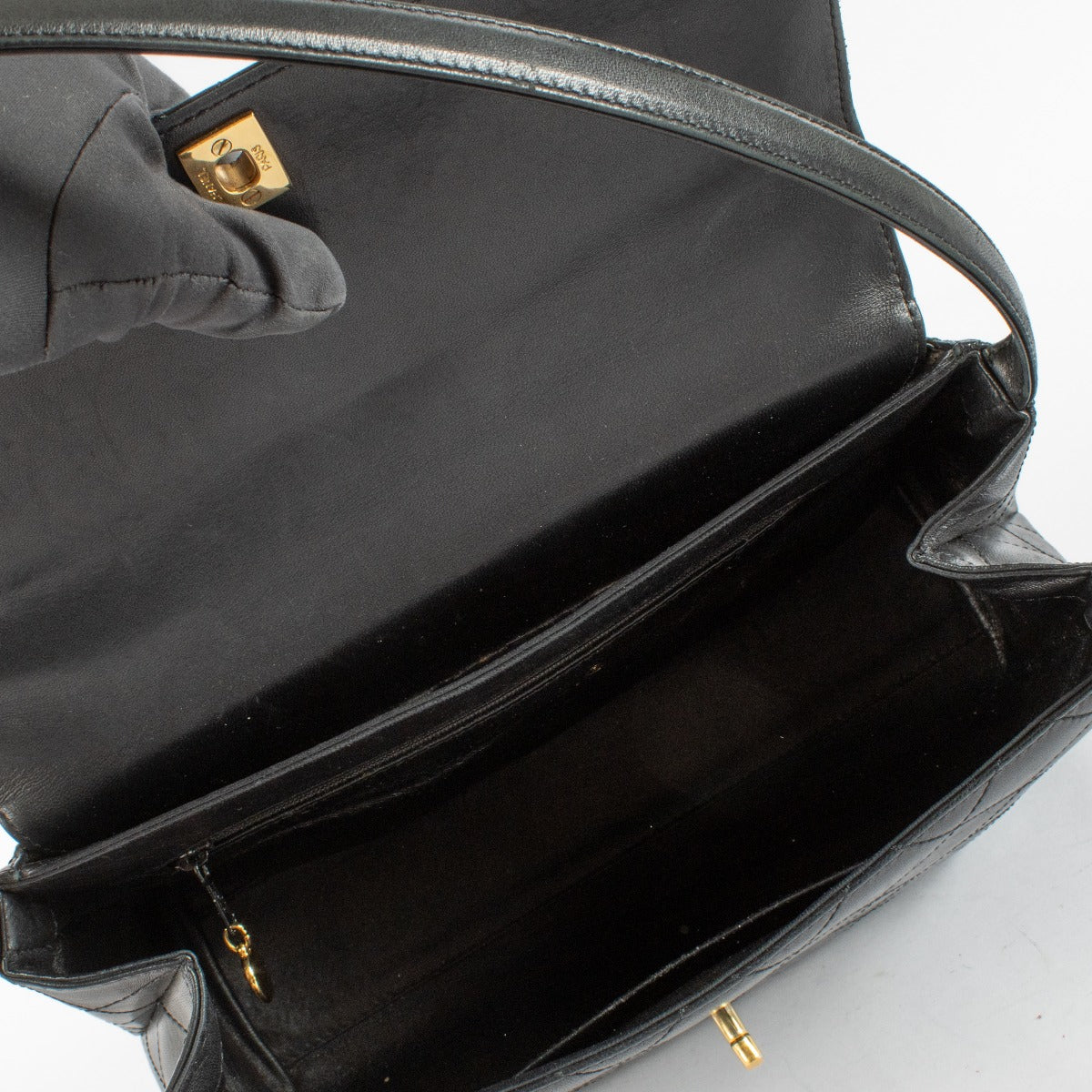 Chanel Black Quilted Flap Shoulder Bag
