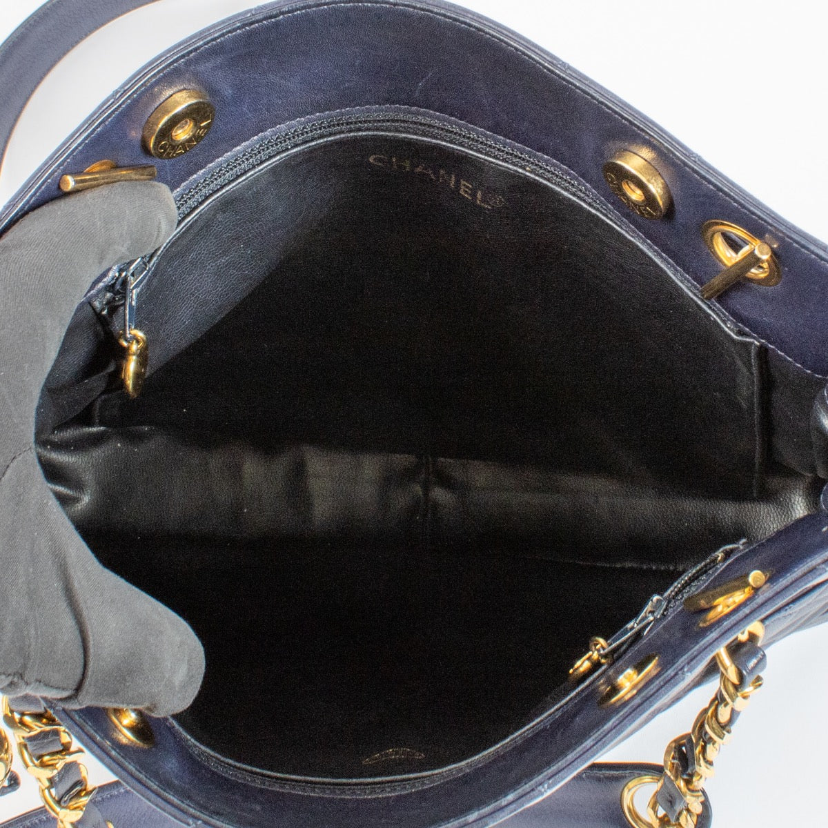Chanel Blue Vintage Crossbody