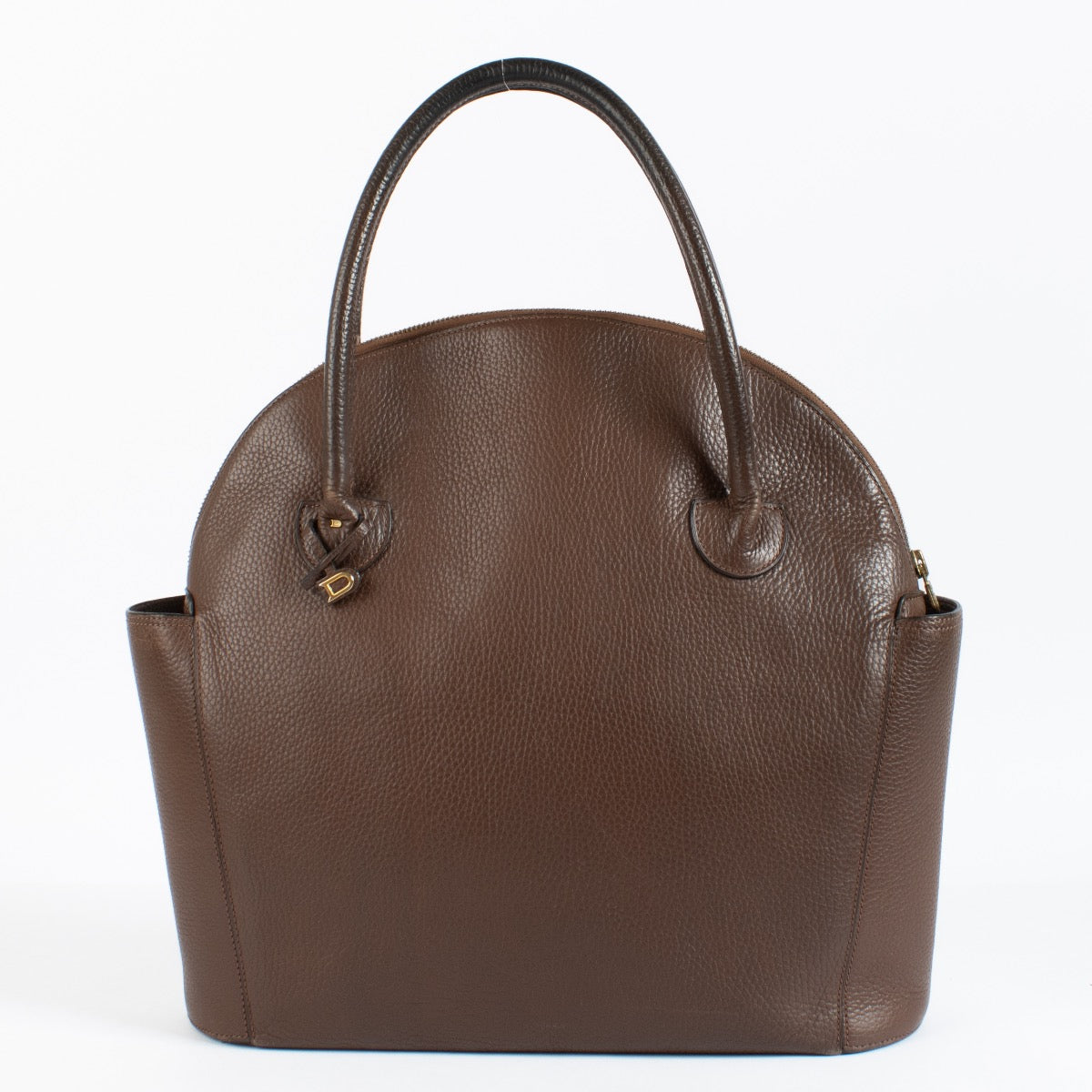 Delvaux Bruine Mousson Schoudertas